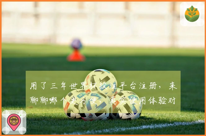 用了三年世界杯投注平台注册，来聊聊哪个更方便，真实使用体验对比