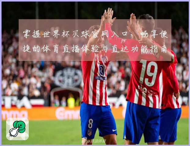 掌握世界杯买球官网入口,畅享便捷的体育直播体验与直达功能指南